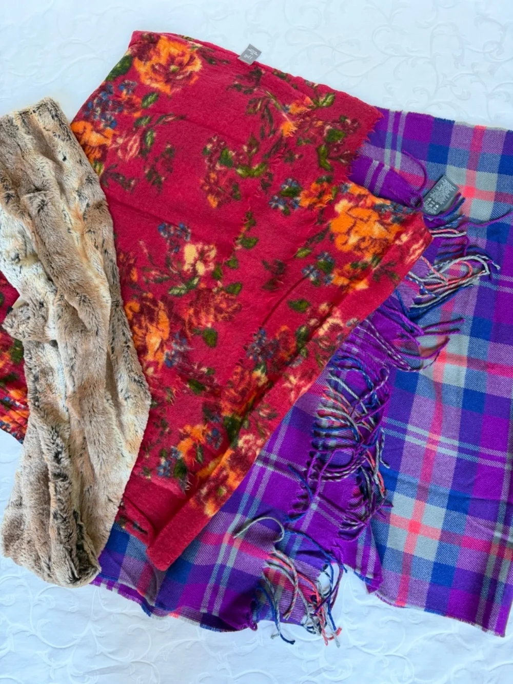 Women’s Cozy Scarves Bundle Eddie Bauer Orvis J. Jill